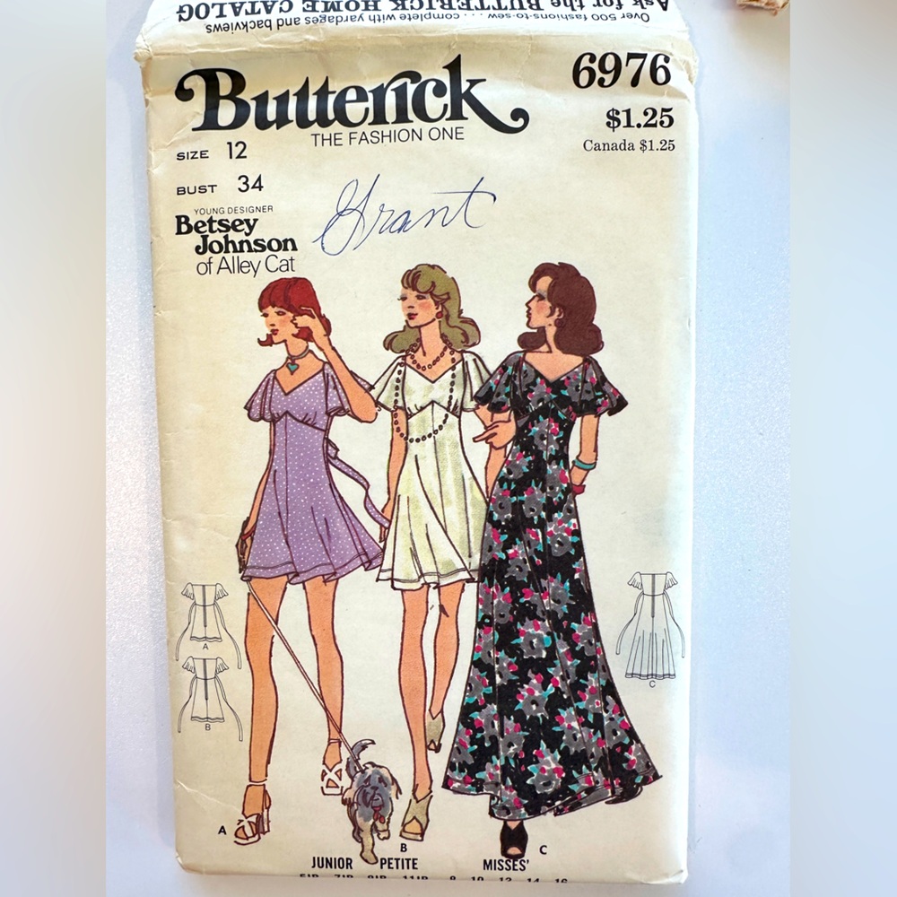 Butterick 6976
